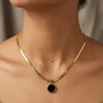 Black and Gold Jewelry Set N-94