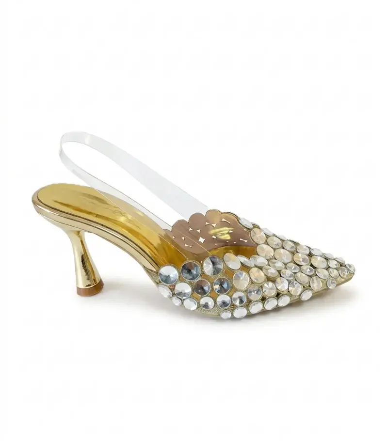 Shimmer Rhinestone Heels C-94