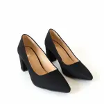 Leather Sandal Thick Heel-R-800