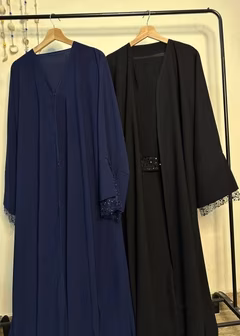 Wealth Abaya – Navy
