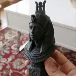Low Poly Isis Bust