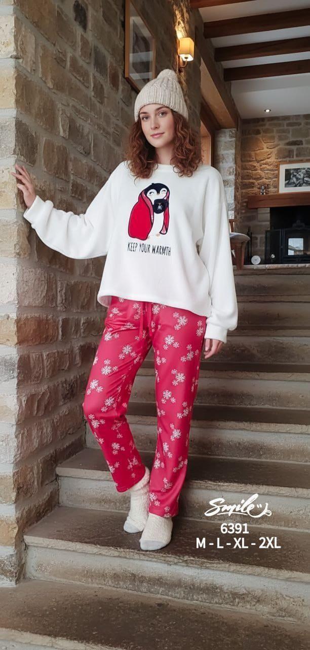 white&pink pyjama set