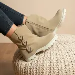 Boot designed with distinctive side buckle B-60