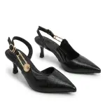 Elegant Heels with Chic Side Detail C-113