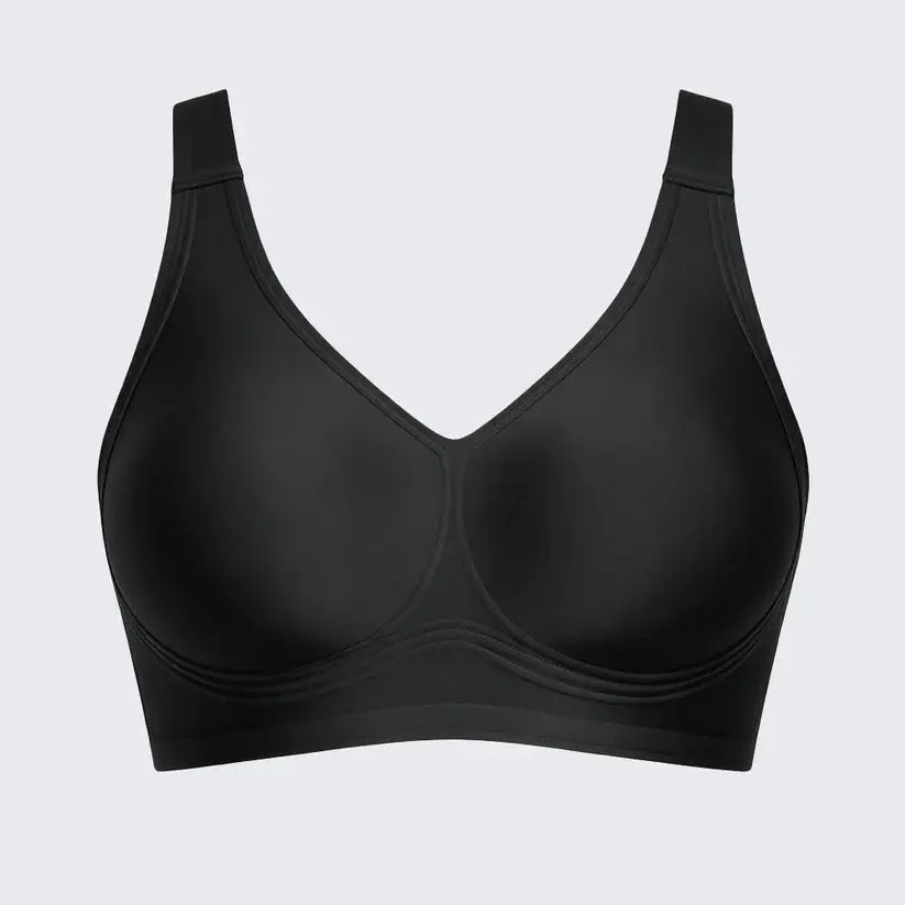 Women's Plus Size Seamless Bra Wirefree Thin Light