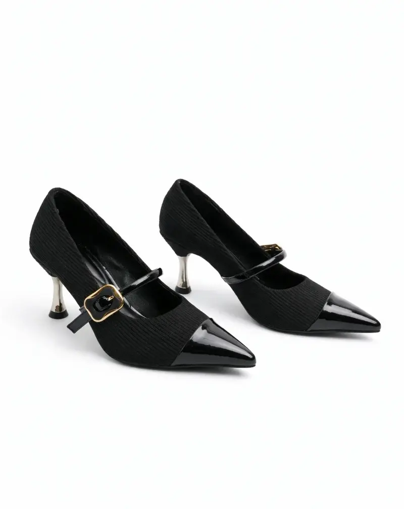 Classic Strap Elegance Heels C-87