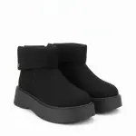Casual Boots with Fold-Down Collar B-59