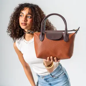 Heritage Pebbled Handbag