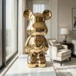 Chrome heart teddy