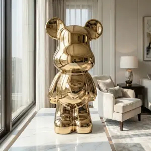 Chrome heart teddy
