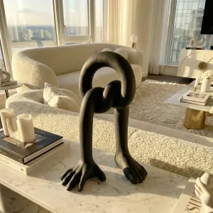 Intertwined Form Sculpture