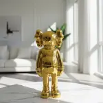 Golden Companion Sculpture
