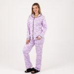 Sleeveless Pajama Set with Printed Top and Fitted Shorts