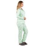 Sleeveless Pajama Set with Printed Top and Fitted Shorts