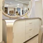 gold dining room