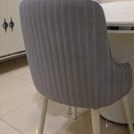 white dining room