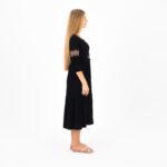 Embroidered Elegance: 100% Cotton Nightdress