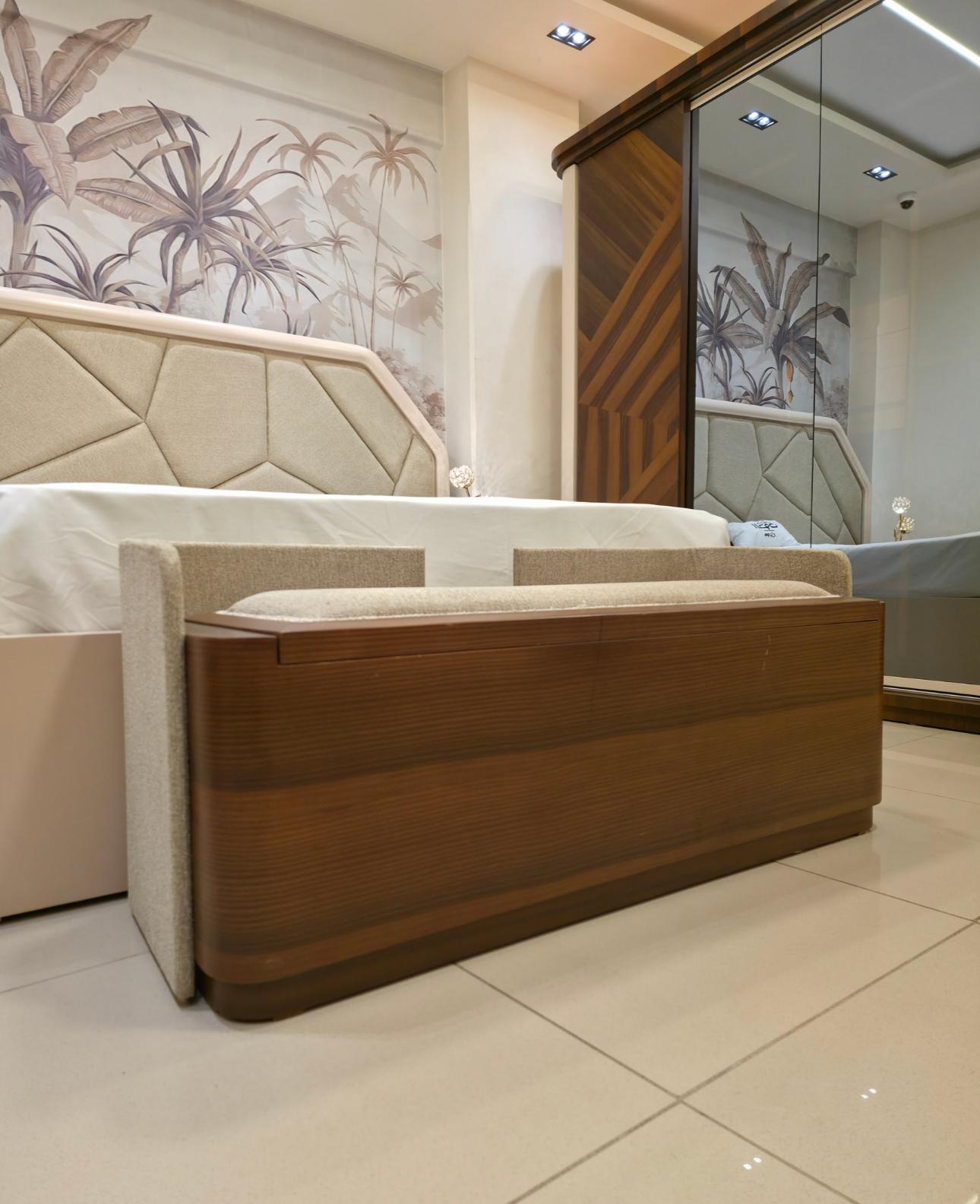 caramel bedroom