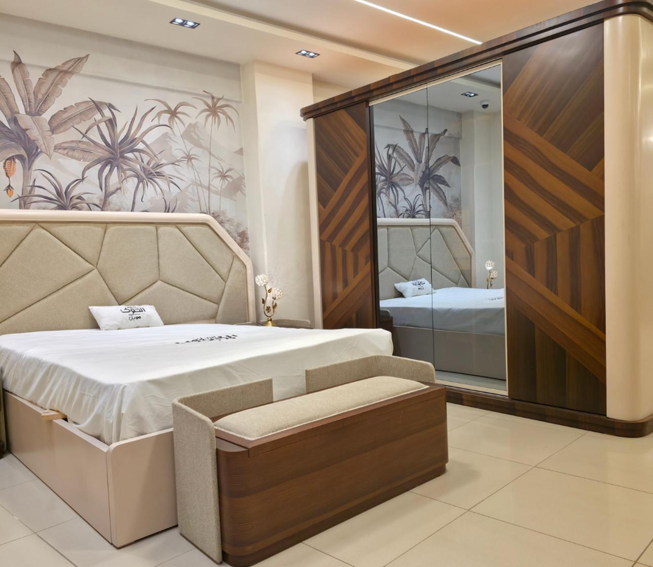 caramel bedroom