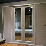 gray bedroom