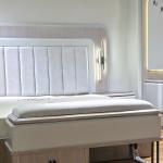 gray bedroom