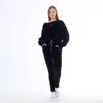 Embroidered Winter Pajama – Cozy Oversized Comfort for All Occasions