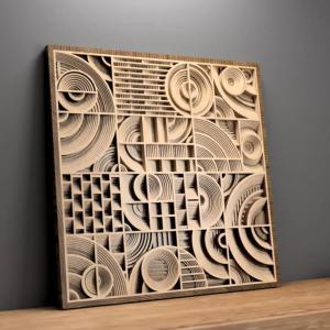 Geometric abstract
