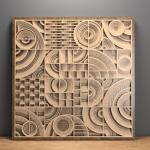 Geometric abstract