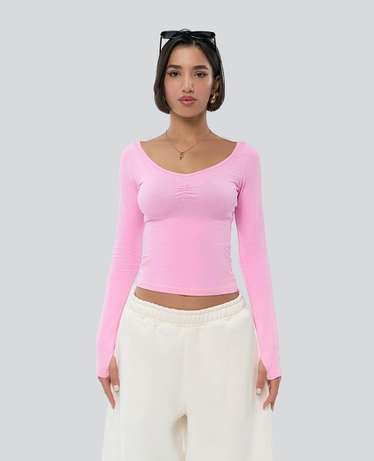 basic top long sleeves