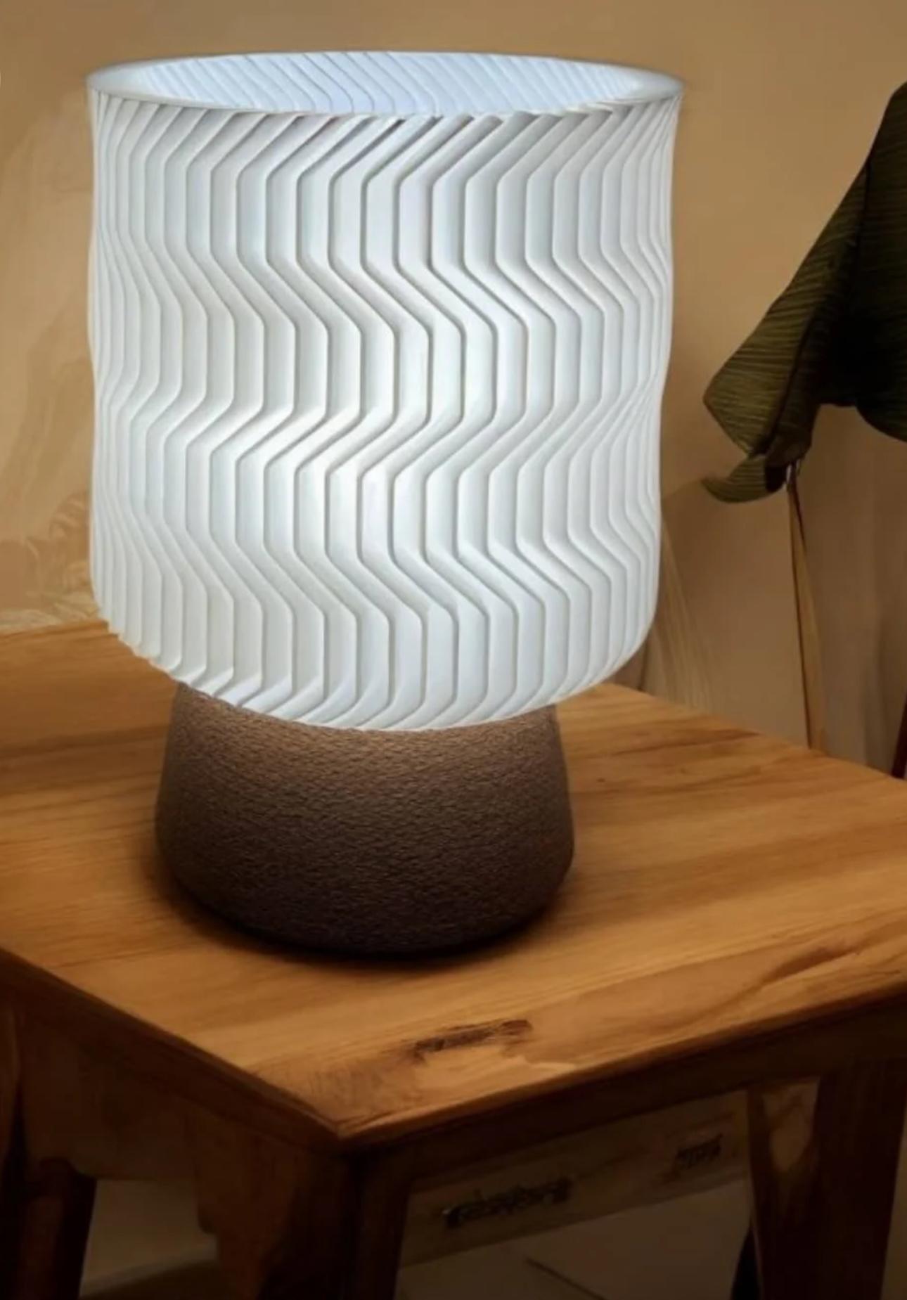 the geometric lamp