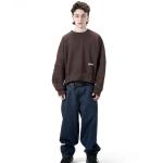 Brown Boxy Crewneck
