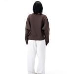 Brown Boxy Crewneck