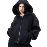 Black Zip-up