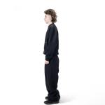 Black Boxy Crewneck