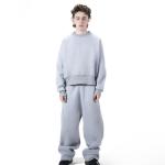 Gray Boxy Crewneck