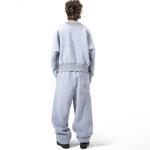 Gray Boxy Crewneck