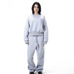 Gray Boxy Crewneck