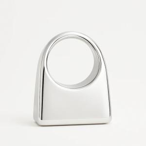 Silver Halo Clutch
