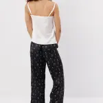 Floral Satin Pajama