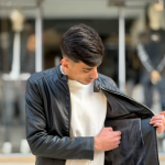 Leather jacket