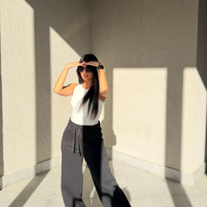Wide-Leg Joggers