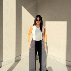 Wide-Leg Joggers