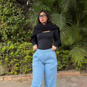 Wide-Leg Joggers