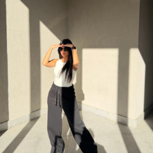 Wide-Leg Joggers