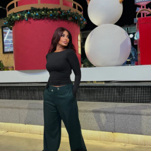 Wool-Textured Pants