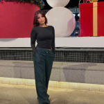Wool-Textured Pants