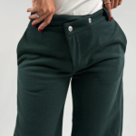 Wool-Textured Pants