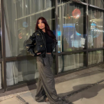 Wool-Textured Pants