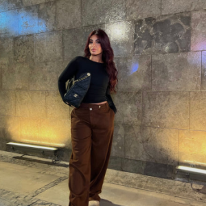 Wool-Textured Pants