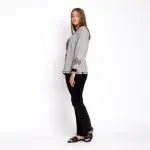Winter Pajama Set with Milton Printed Blouse & Fleece Lycra Pants